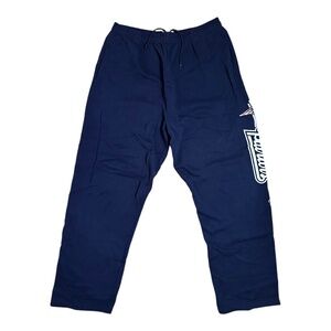 nfl patriots navy blue sweatpants